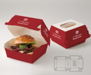 Mini Burger Boxes