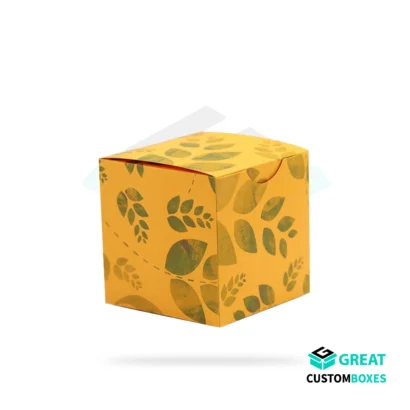 custom cube boxes for compact and elegant product display