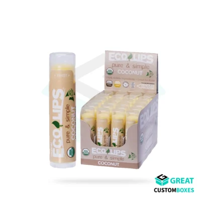 lip balm display boxes for organized and stylish packaging