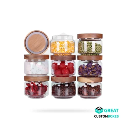 glass spice jars for safe and organized spice storage