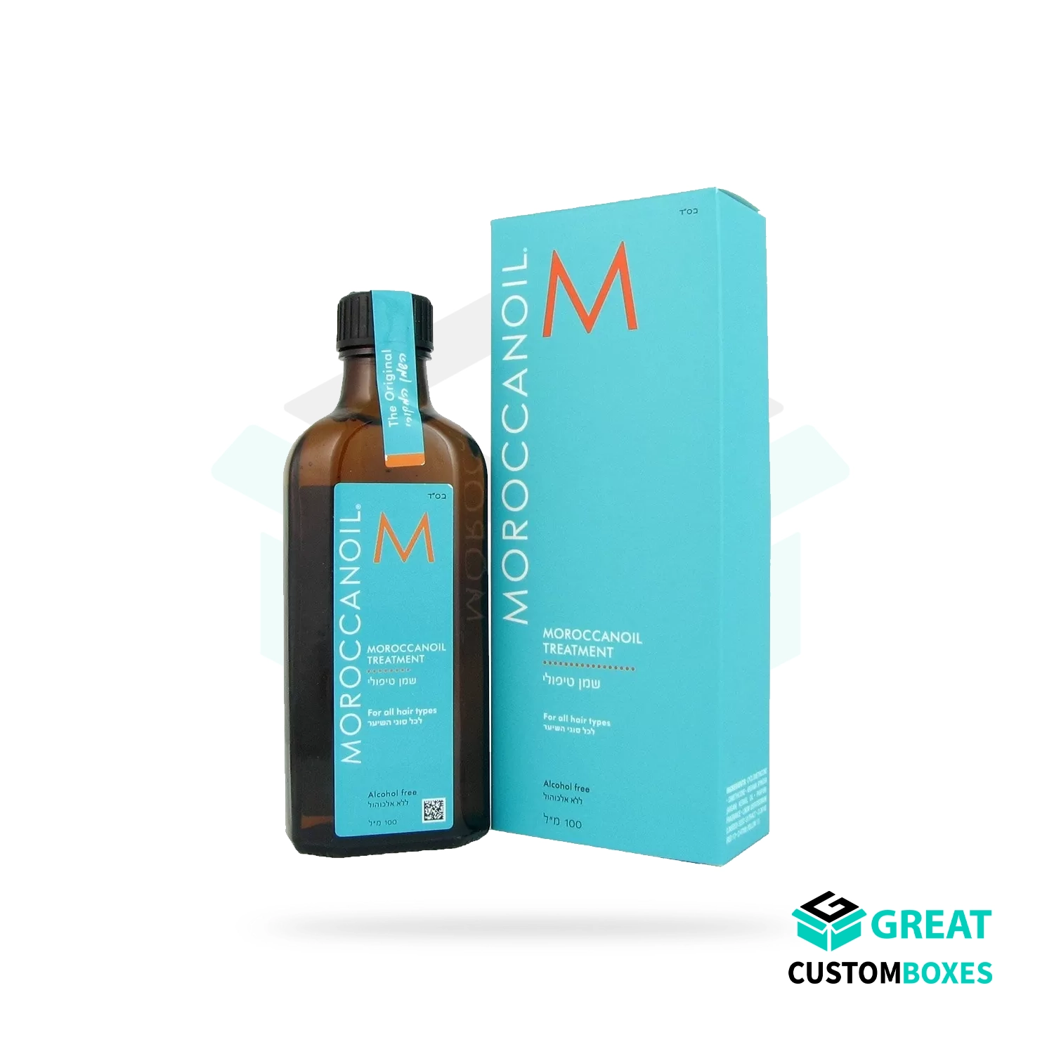 Custom 100ml bottle boxes for secure and stylish packaging