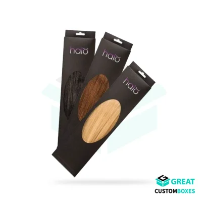 recyclable hair extension boxes for sustainable brands