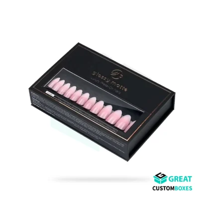 recyclable press on nail packaging boxes for sustainable brands