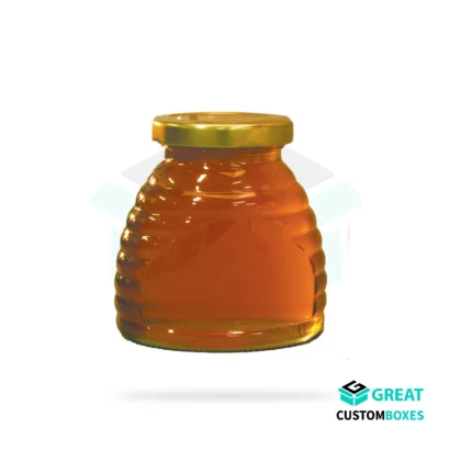 high-quality glass honey jars for natural honey products