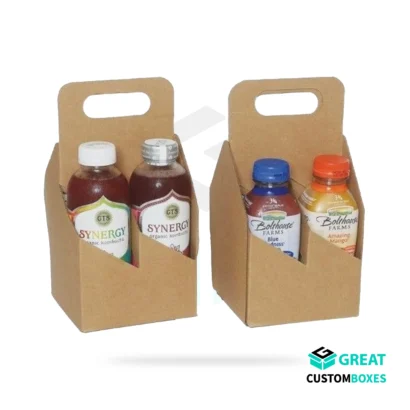 personalized 4 pack bottle carrier for branding
