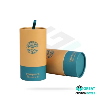 luxury cylinder boxes for high-end product display
