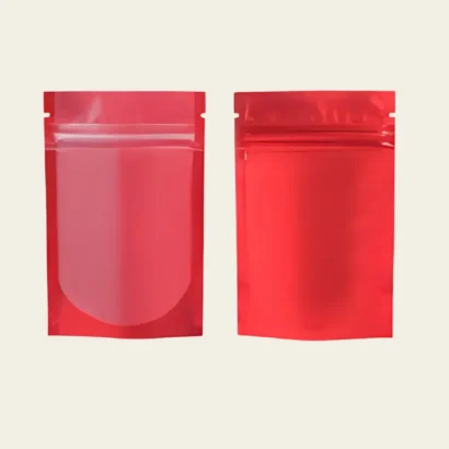 Custom Red Mylar Bags