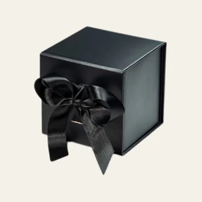 Custom Black Magnetic Gift Boxes