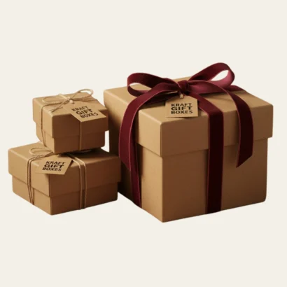 Kraft Gift Boxes