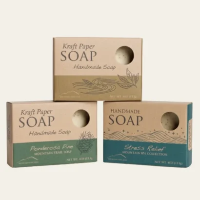 Custom Kraft Soap Boxes