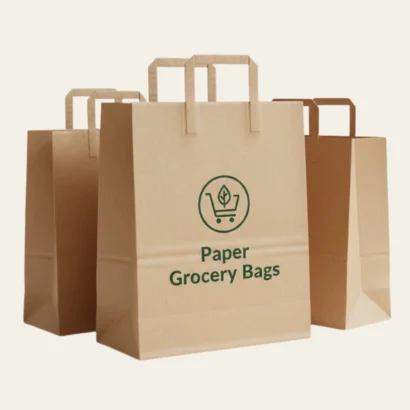 Custom Paper Grocery Bags