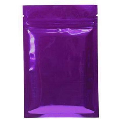 Purple Mylar Bags