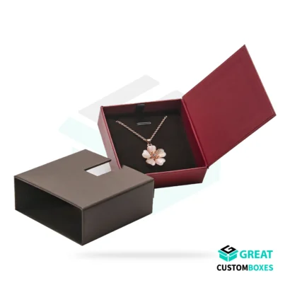 custom logo pendant box
