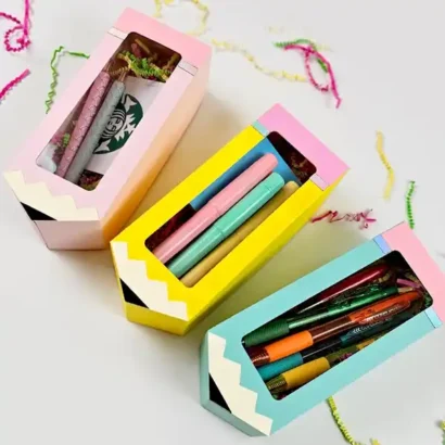 Custom Cardboard Pencil Boxes