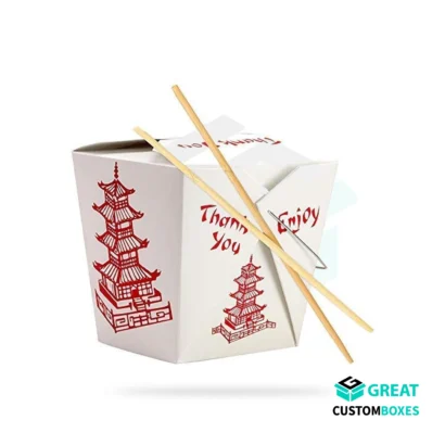 Chinese food boxes for takeout and delivery meals
