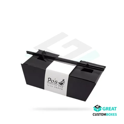 Chinese takeout boxes for food delivery packaging