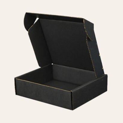 Custom Black Cardboard Boxes