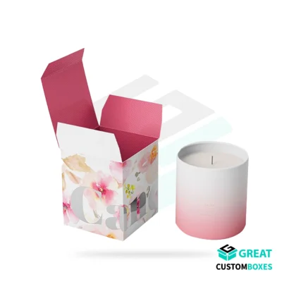custom candle packaging for brands