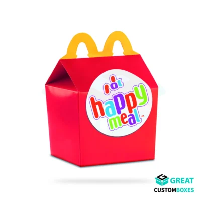 custom happy meal boxes for kids