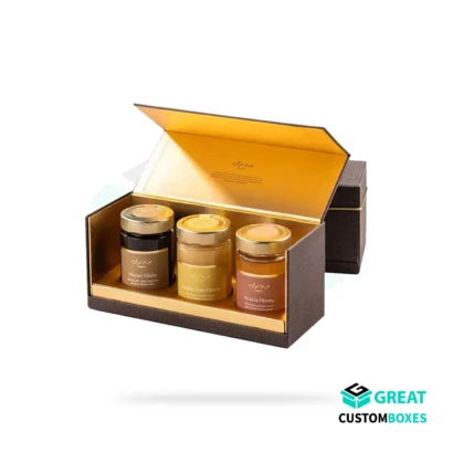 custom honey jar packaging boxes