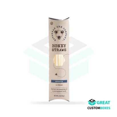 custom honey straw boxes secure packaging