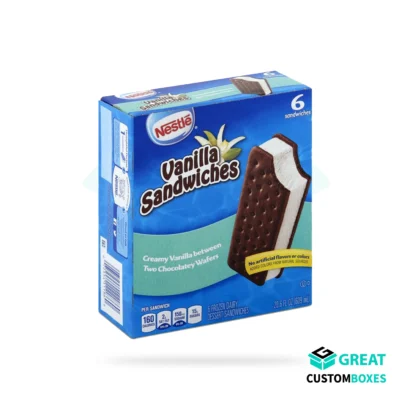 Custom ice cream packaging boxes for secure storage