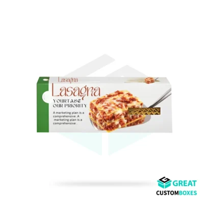 Custom lasagna boxes for takeaway and food packaging