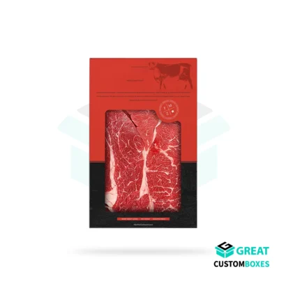 Custom meat packaging for safe and hygienic food storage