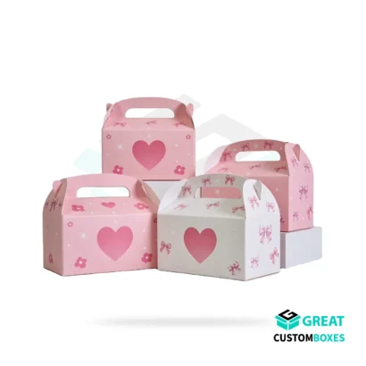 Custom party favor boxes for weddings, birthdays, and events