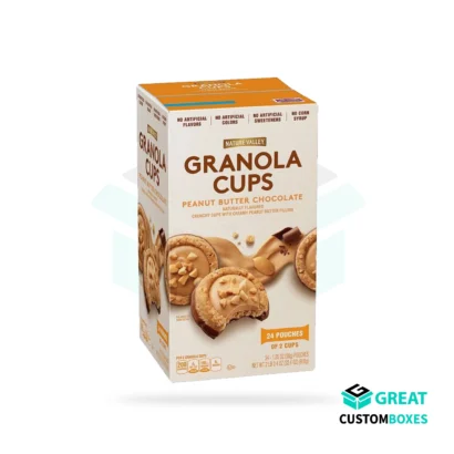 Custom peanut butter packaging jars and boxes for safe storage