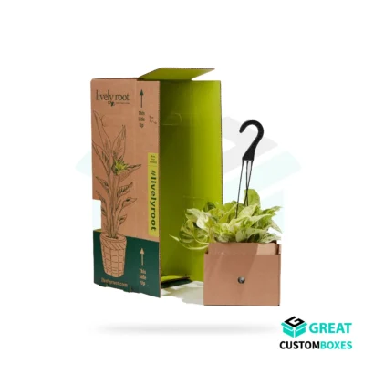 personalized plant packaging boxes for nurseries and brands