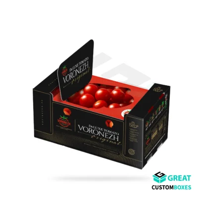 Custom Printed Tomato Boxes – Boost Your Brand