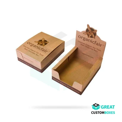 Custom soap display boxes for counter and shelf presentation