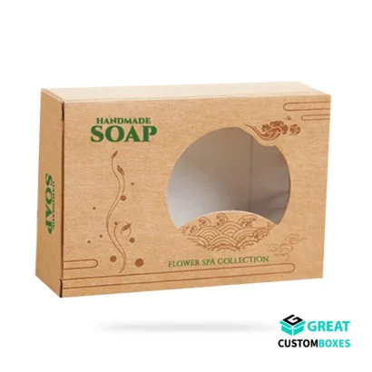 Custom soap packaging for handmade and retail soap products