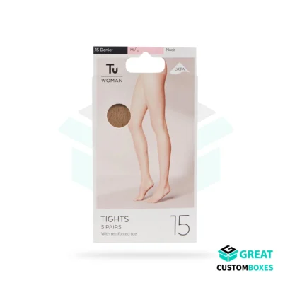 custom tights packaging for stockings in USA
