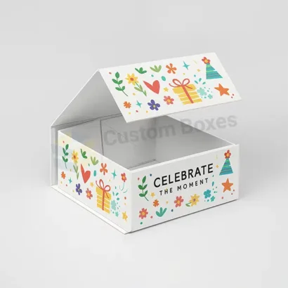 Custom White Magnetic Boxes