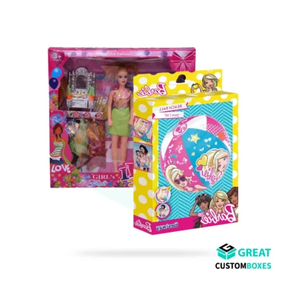 Eco-Friendly Barbie Packaging Boxes