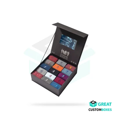 eco friendly custom socks packaging boxes USA
