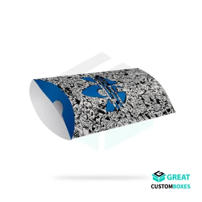 eco-friendly white pillow box
