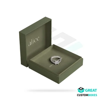 elegant ring box packaging