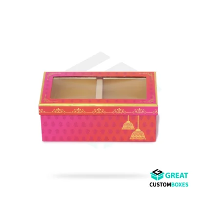 Empty ladoo boxes for safe sweets packaging and storage