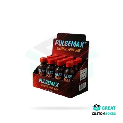 Flat tuck display boxes for retail product packaging