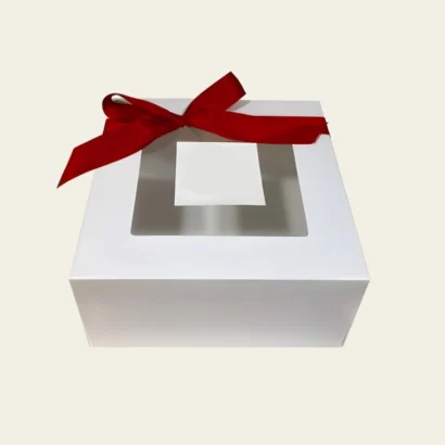 Custom Clear Lid Gift Boxes