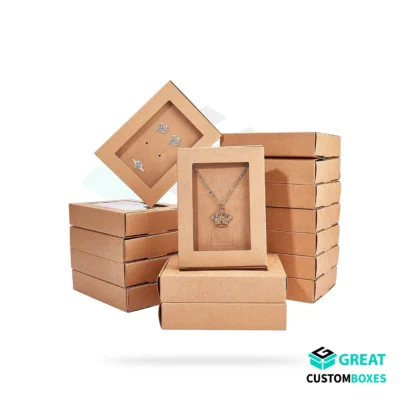 kraft jewelry gift box