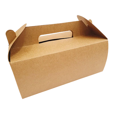 Custom Kraft Paper Box with Handle
