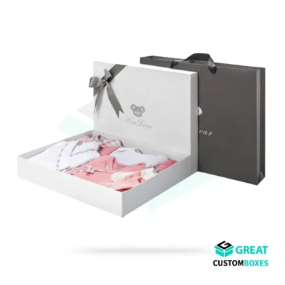 Luxury clothing gift boxes for premium apparel display and elegant product presentation