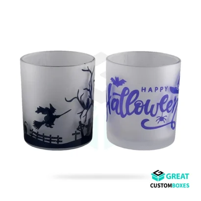 luxury glass candle jar packaging