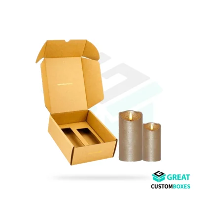 luxury pillar candle packaging