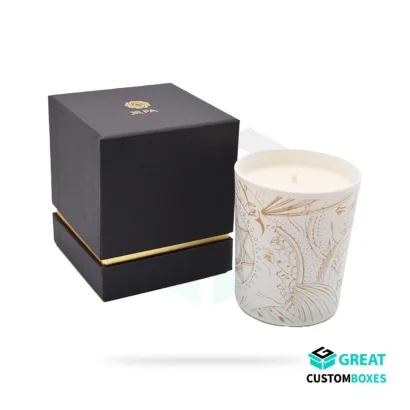 luxury square candle packaging