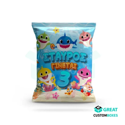 Custom chip bags for parties, events, and branding